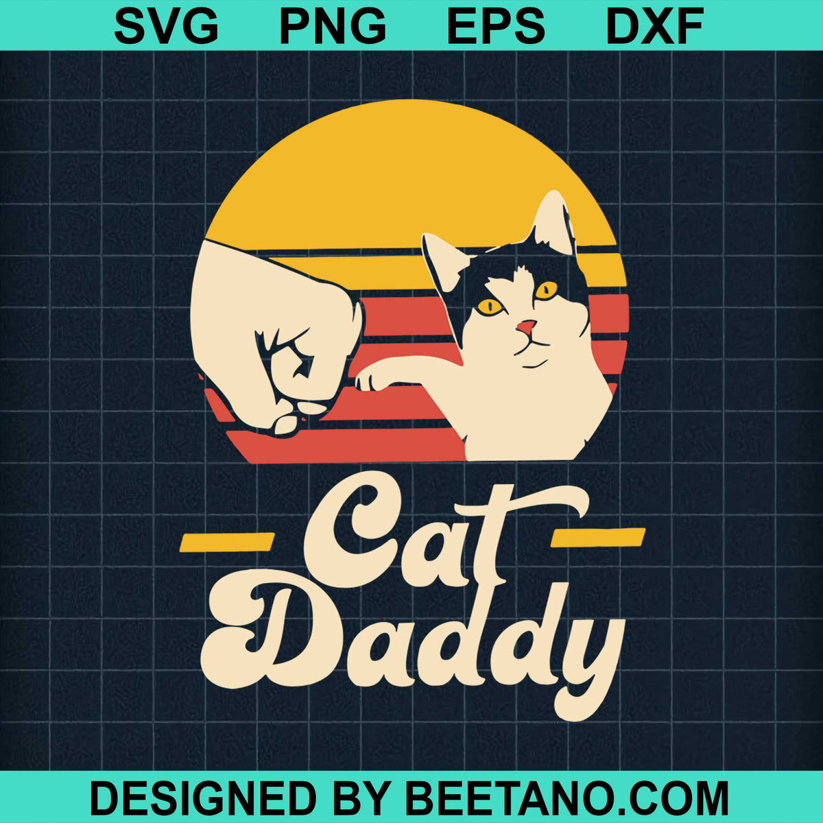 Download Cat Daddy 2020 Svg Cut File For Cricut Silhouette Machine Make Craft H Beetanosvg Scalable Vector Graphics PSD Mockup Templates