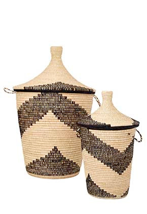 rose and fitzgerald palm arrow baskets