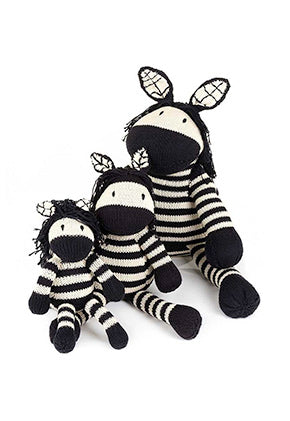 swahili modern stuffed zebra