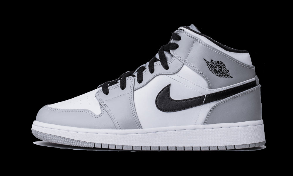 air jordan 1 mid light grey