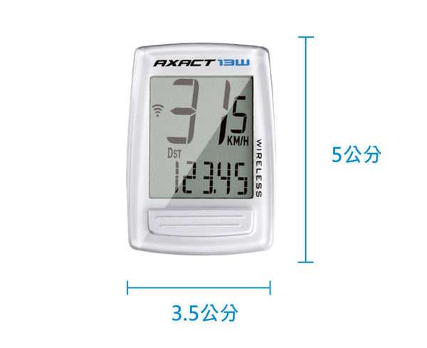 axact 13w wireless cycle computer