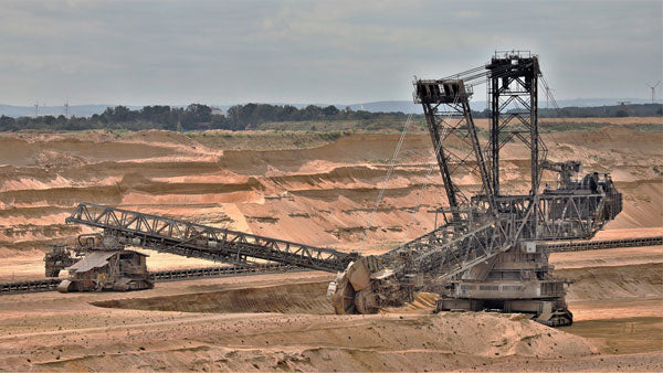 sand mining and sand excavation to meet the world's demand for sand