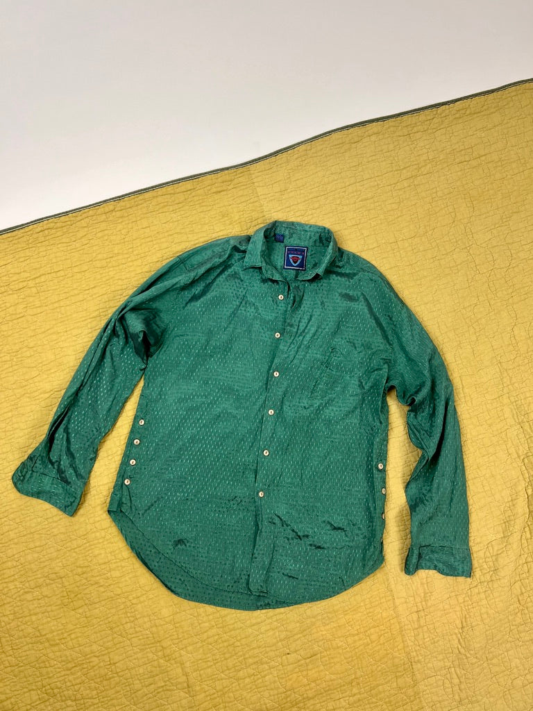 The Diamondback Emerald Button Down