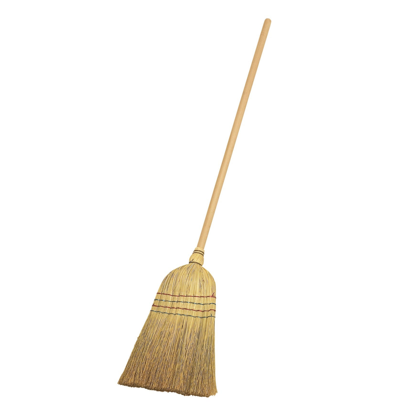 135cm Long handle corn broom Sweeping brush Yard brush Straw broom 