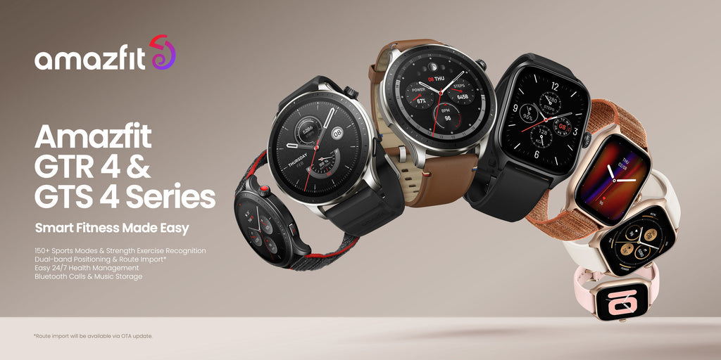 A los próximos smartwatches Amazfit GTR 4 y GTS 4 se unirá el GTS
