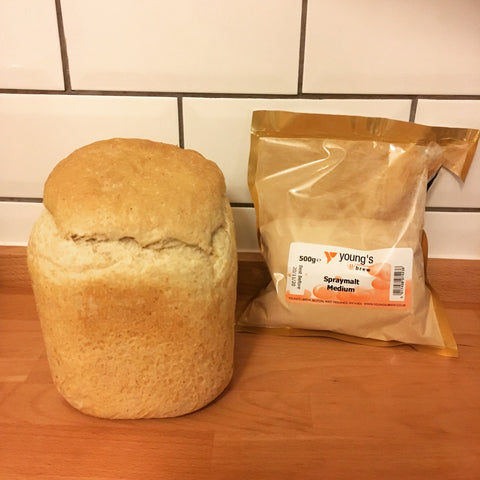 Breadmaker Bread with Malt Extract