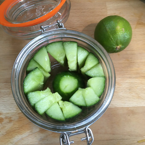 Gin and Tonic Cucumber Pickle Recipe