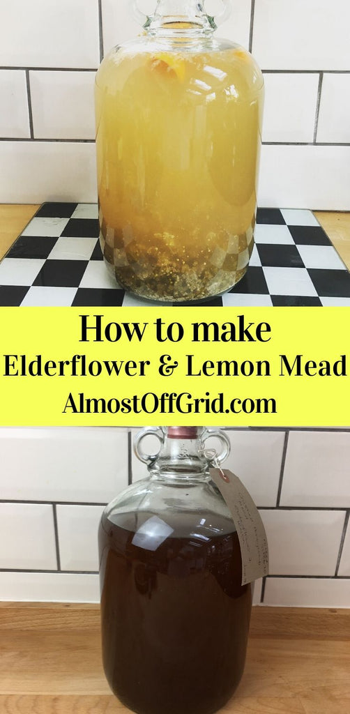Elderflower & Lemon Mead