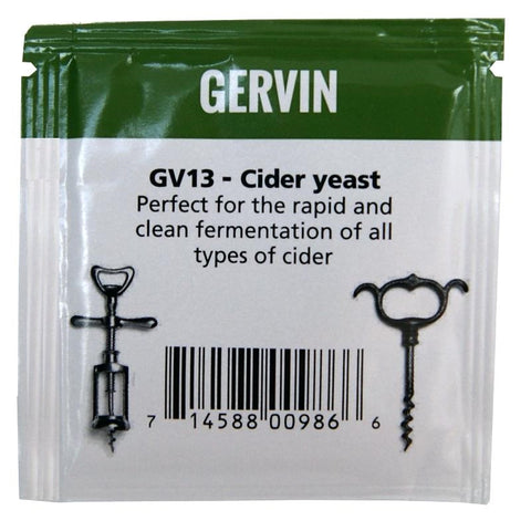 GV13 Gervin Cider Yeast by Muntons