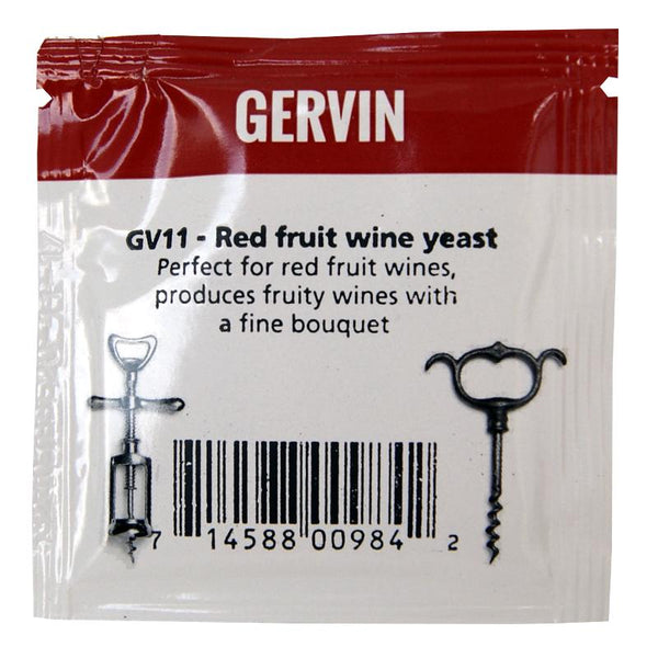 GV11 Red Fruit Wine Yeast by Gervin