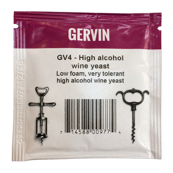 GV4 High Alcohol Wine Yeast Gervin