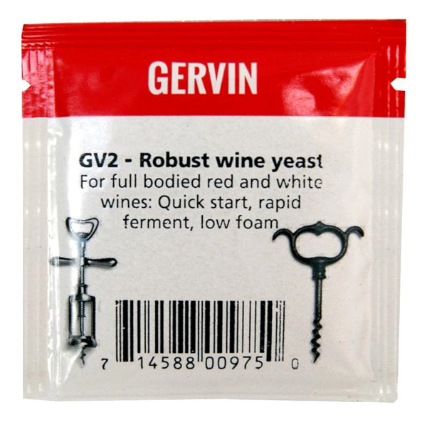 Gervin GV2 Robust Wine Yeast
