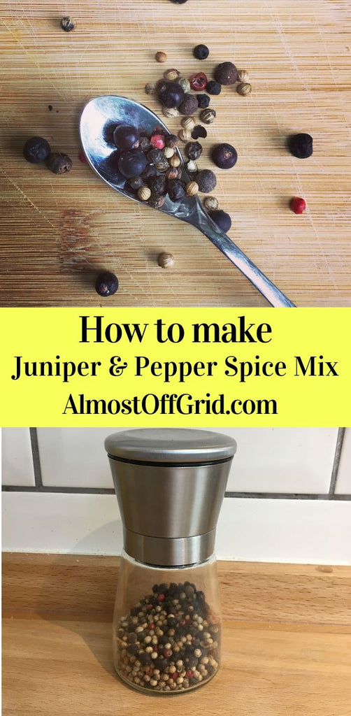 Juniper and Pepper Spice Mix