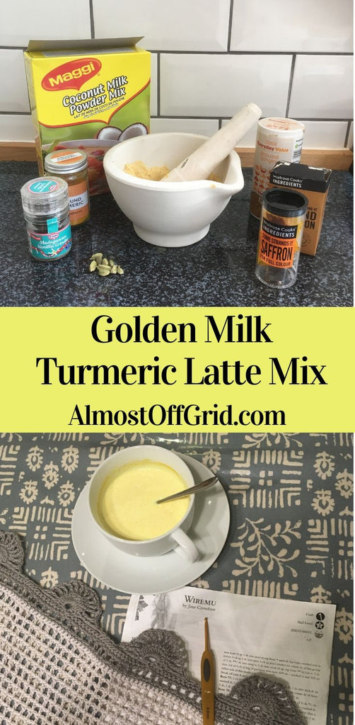 Turmeric Latte Golden Mix Recipe