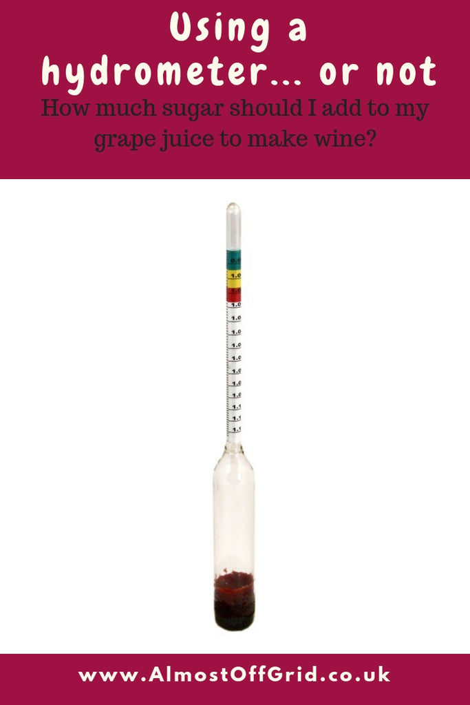 Image of how to use a Hydrometer