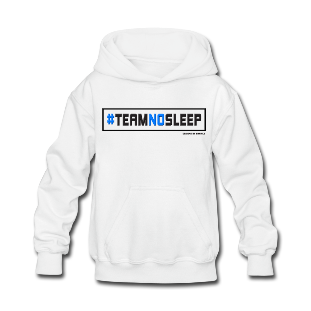 #TeamNoSleep Kids' Hoodie - white