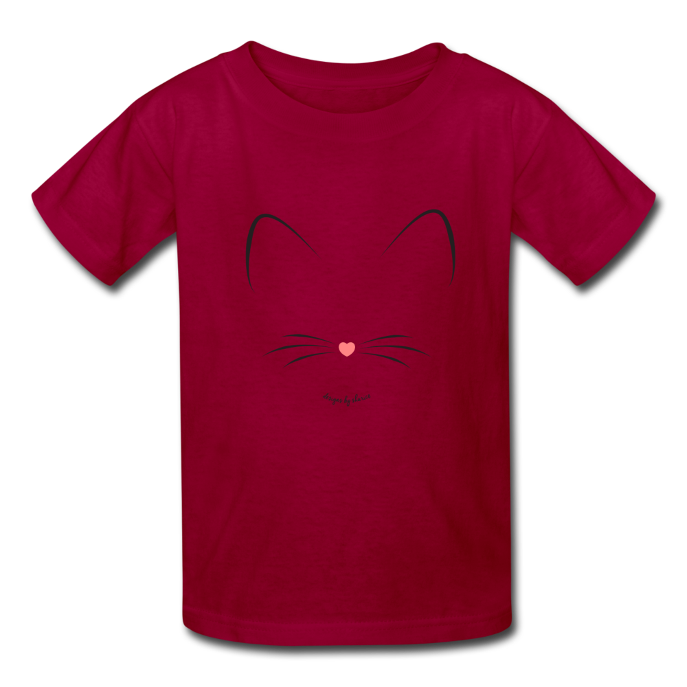 Kitten Kaboodle Kids' T-Shirt - dark red