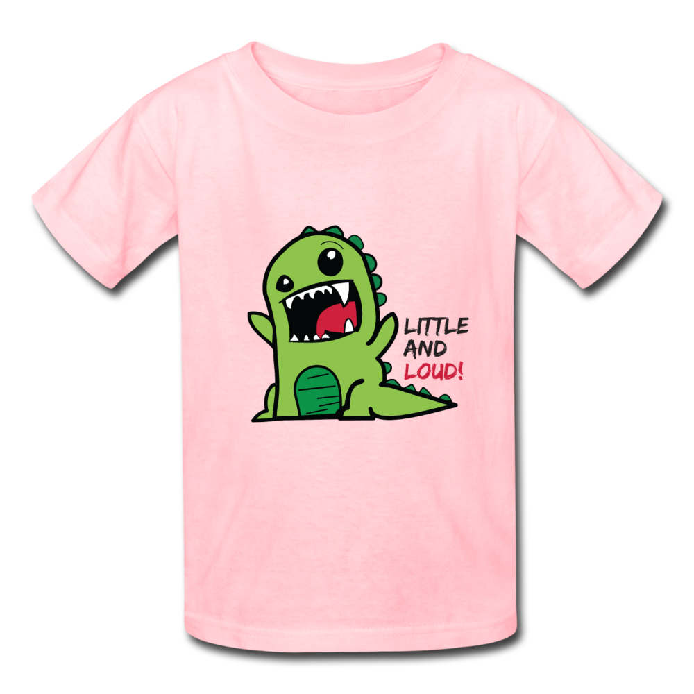 Little & Loud Kids' T-Shirt - pink