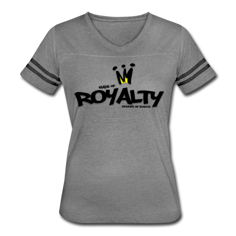 Royalty Jersey Ladies T-Shirt - heather gray/charcoal
