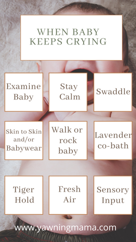 How to Calm a Crying Baby Printable
