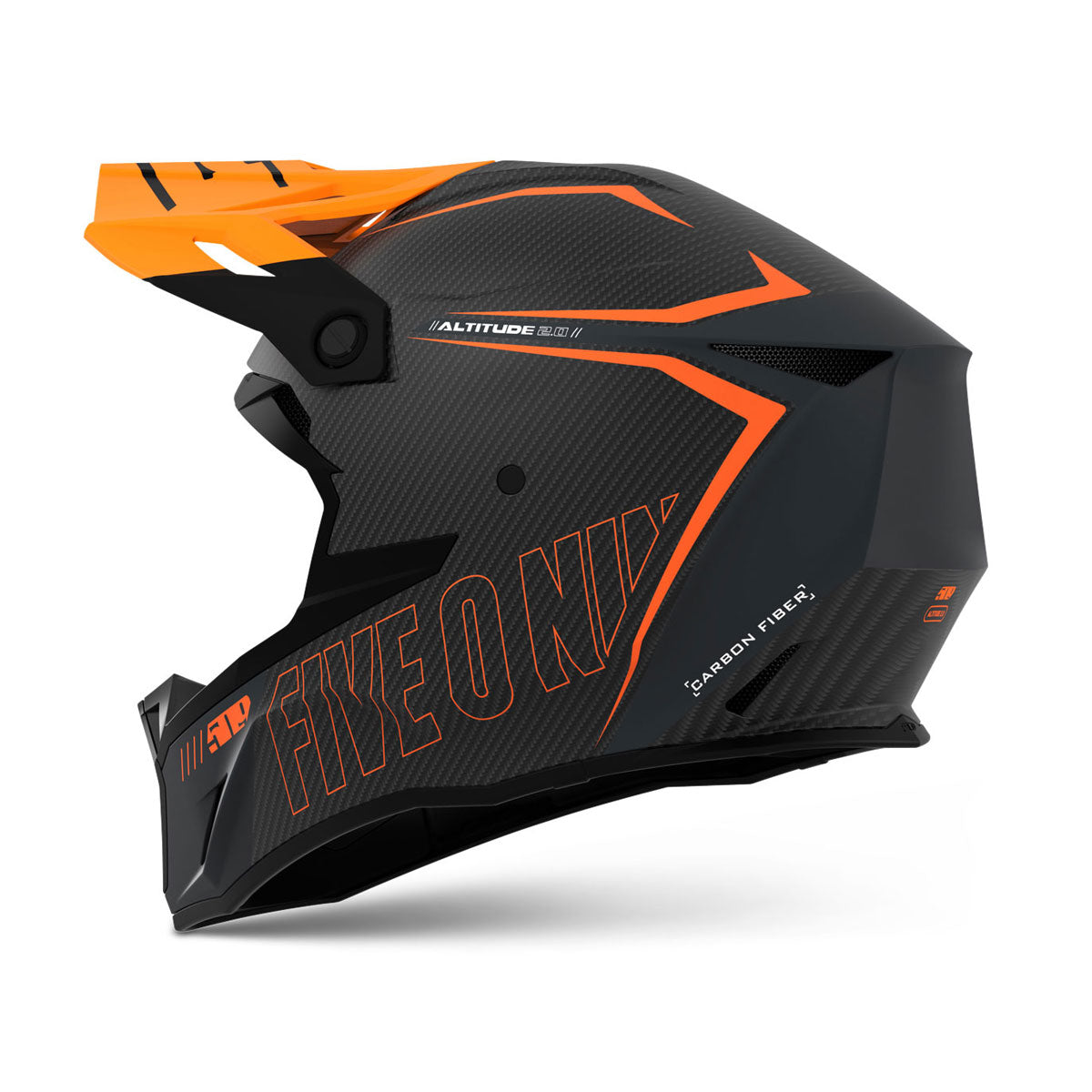 altitude 2.0 carbon fiber 3k helmet