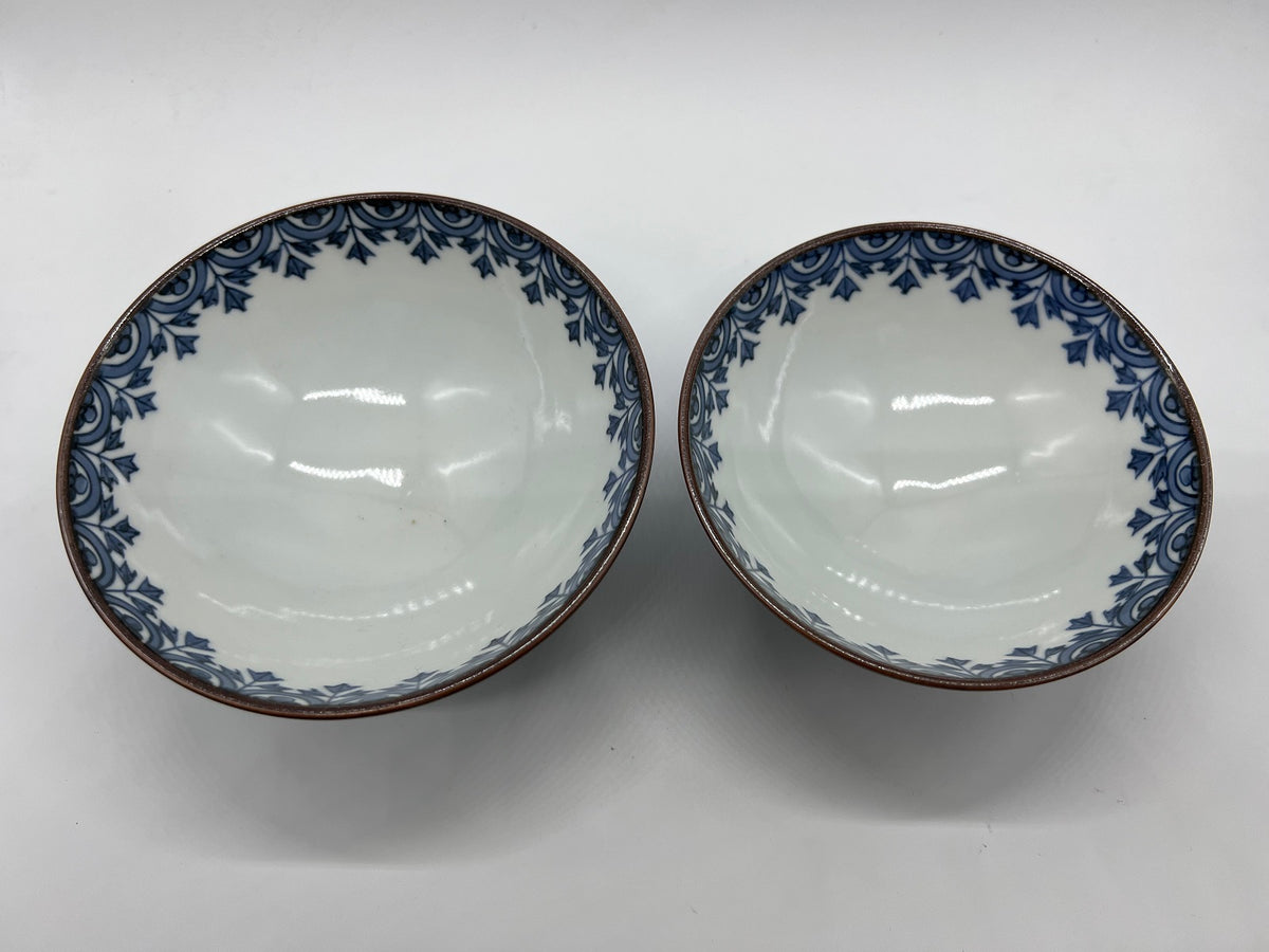 清水焼 京焼 名工 山本壹楽造 染付 山水絵 水指 共箱 茶道具 茶器 - 陶芸