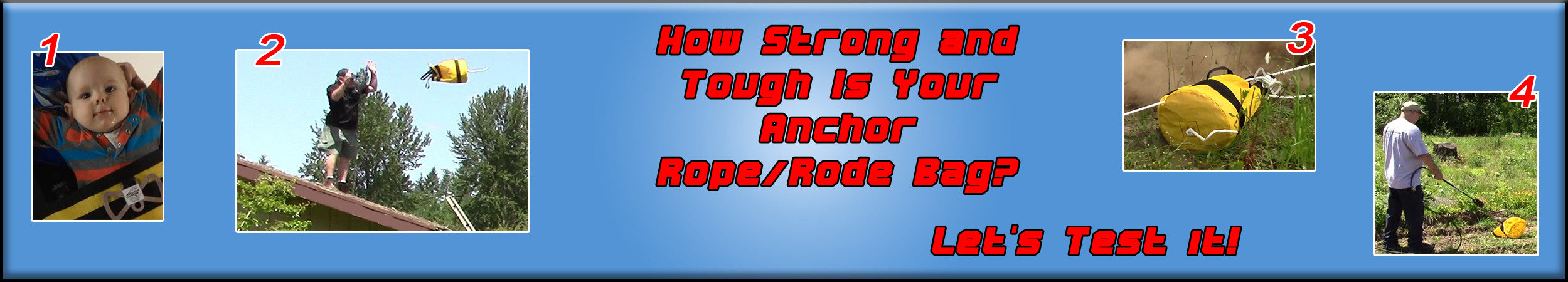 How strong is the best anchor rope bag