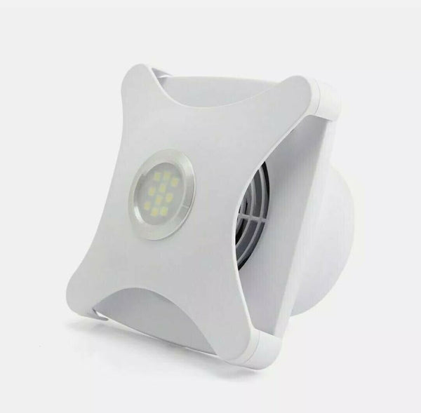 Bathroom Shower Extractor Fan With Light Powerful Concealed Extractor