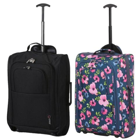 5 cities medium suitcase