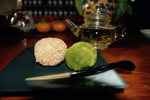 Gluten Free Matcha (Japanese Green Tea Powder) Mochi Balls by FLT co-founder Donna Lo