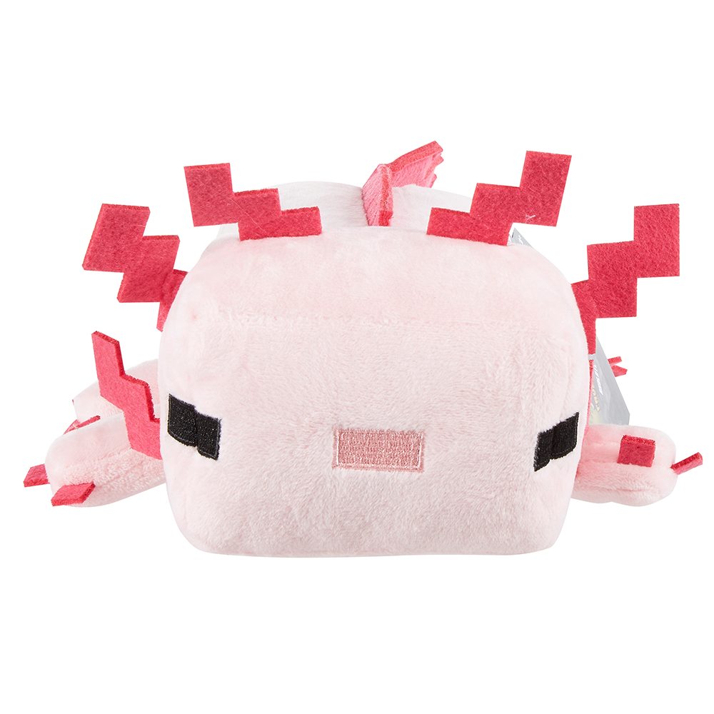 Minecraft Caves & Cliffs Axolotl Plush 8" Official Mojang Tags Genuine 
