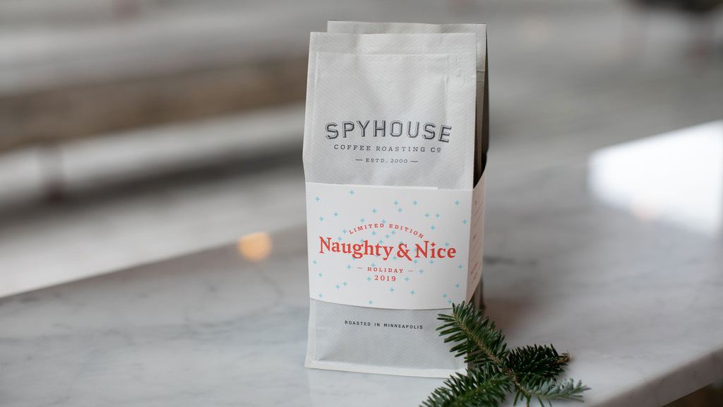 Spyhouse Coffee Naughty & Nice package