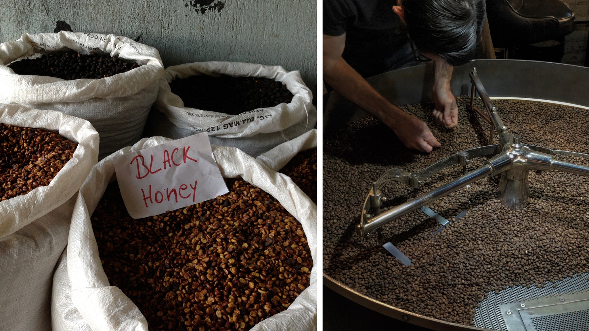 coffee bean roasting