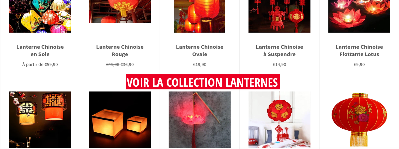collection lanterne