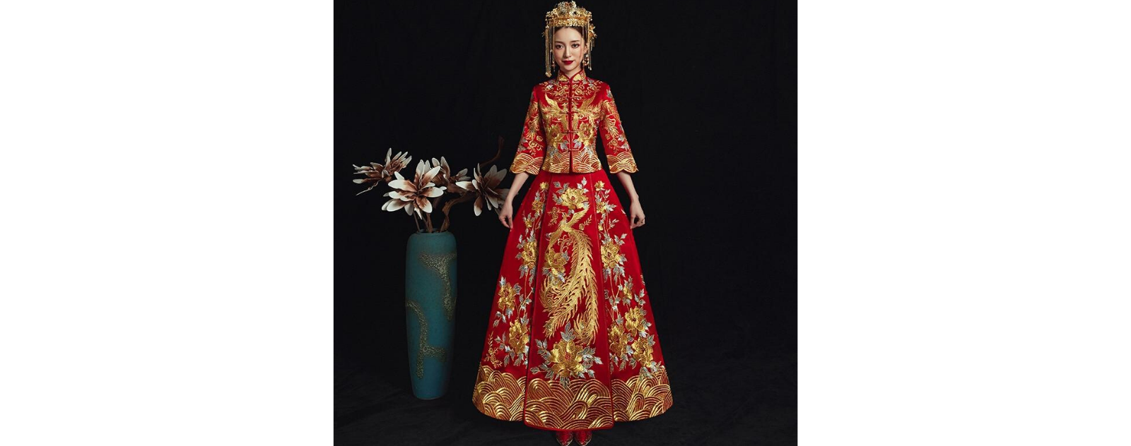 vetement chinois robe de mariage traditionnelle