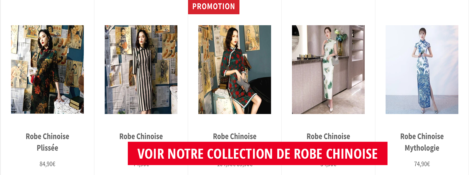 Collection de Robe