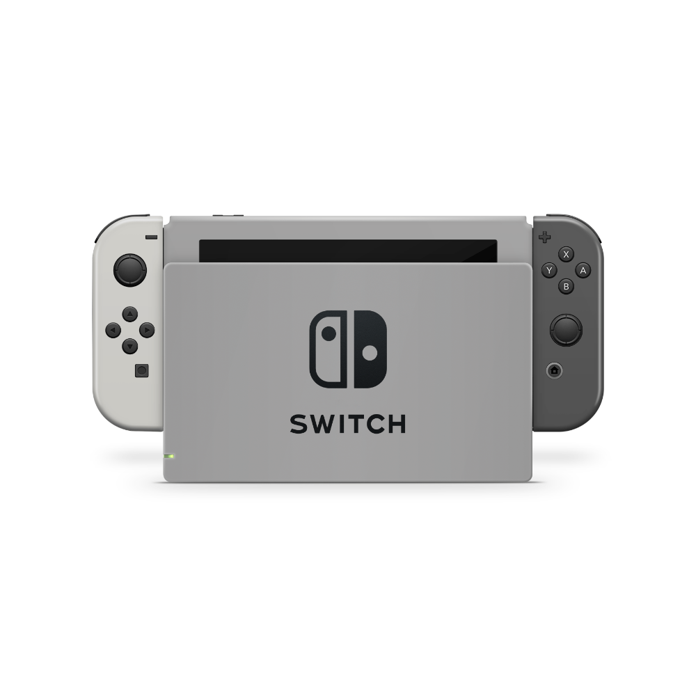 Faded Grey Nintendo Switch Skin StickieTech