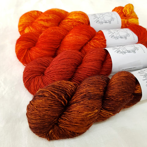 Singel is a great yarn especially for comfy shawls