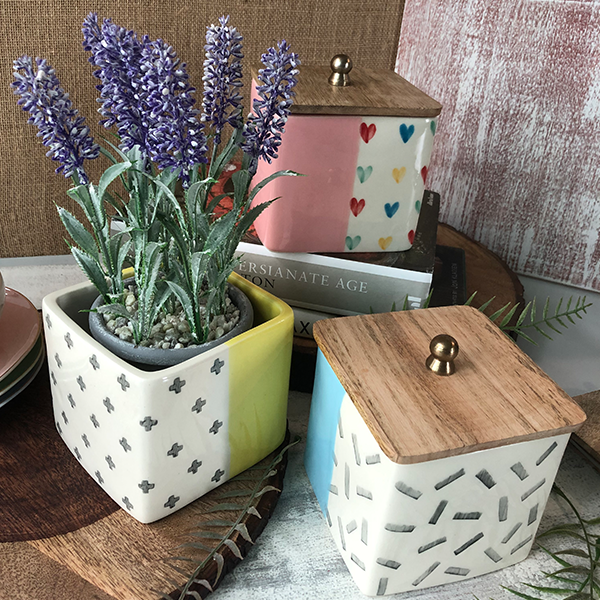 Home Décor Floral Containers By Westside