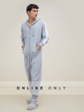 WES Lounge Grey Mel Relaxed Fit Jumpsuit