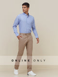 Ascot Luxury Blue Relaxed Fit Shirt
