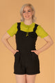 INGRID 1940S RETRO BLOUSE IN CHARTREUSE - ALSO AVAILABLE IN PLUS SIZE