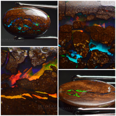 Australian Solid Matrix Boulder Opal 3.06 ct