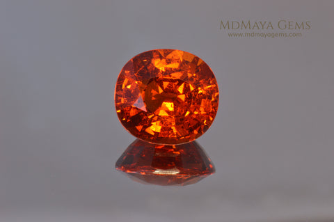 Spessartite Garnet 5.26 ct at MdMaya Gems