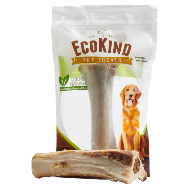 stuffed shin bone dog treat safe