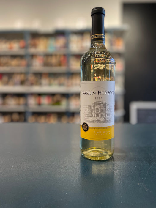BARON HERZOG PINOT GRIGIO, CALIFORNIA 2019