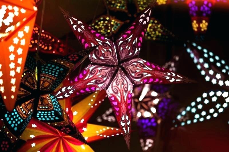 paper star lanterns