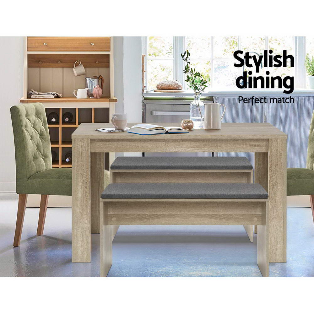 artiss dining table 6 seater