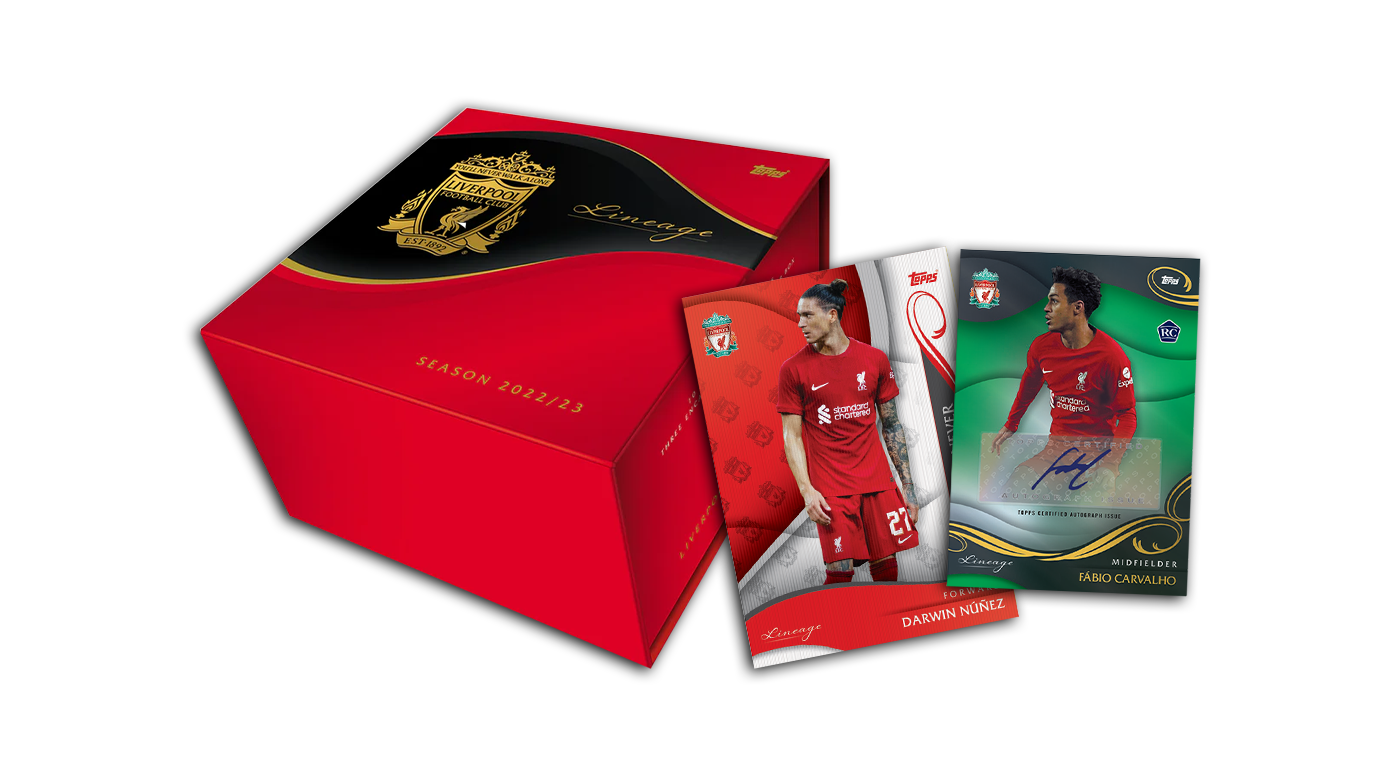 メール便対応！ TOPPS LIVERPOOL LINEAGE HOBBY 未開封ボックス