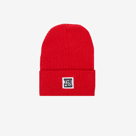 Premium Knit Dock Beanie (Red)